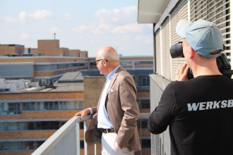 Herz aus Asphalt - Gerd Schmelzer_links auf der Terrasse in Blickrichtung Quelleareal