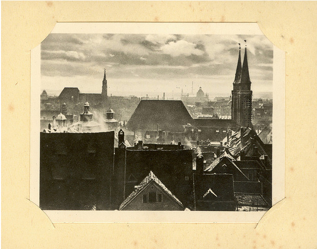 Nürnberg- Nr.1 "Blick von der Burg auf die Altstadt"